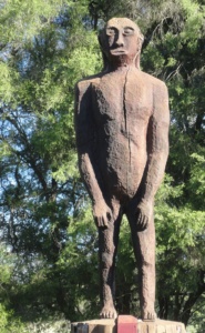 Yowie Statue